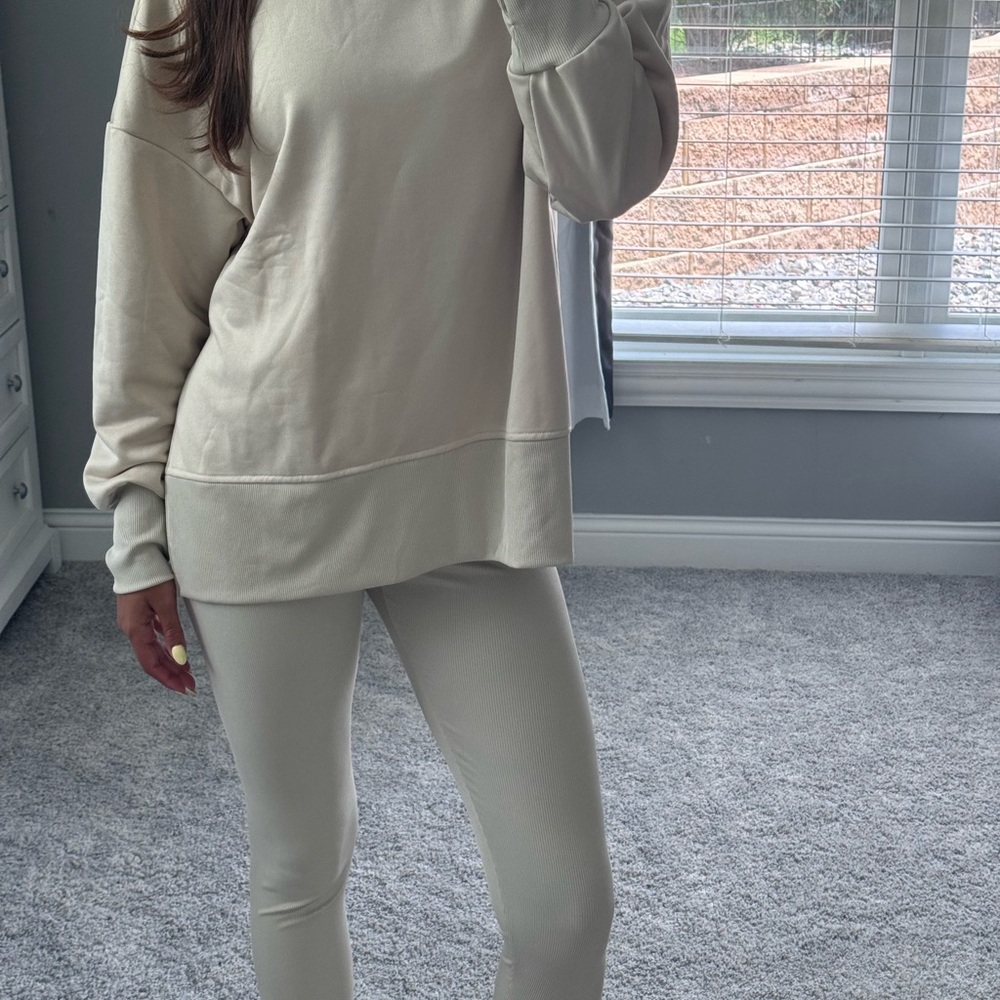 Amazon Cream Sweatshirt for Women